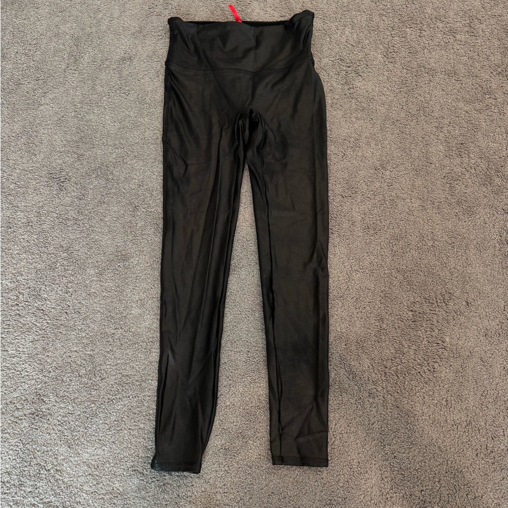 Spanx faux leather leggings